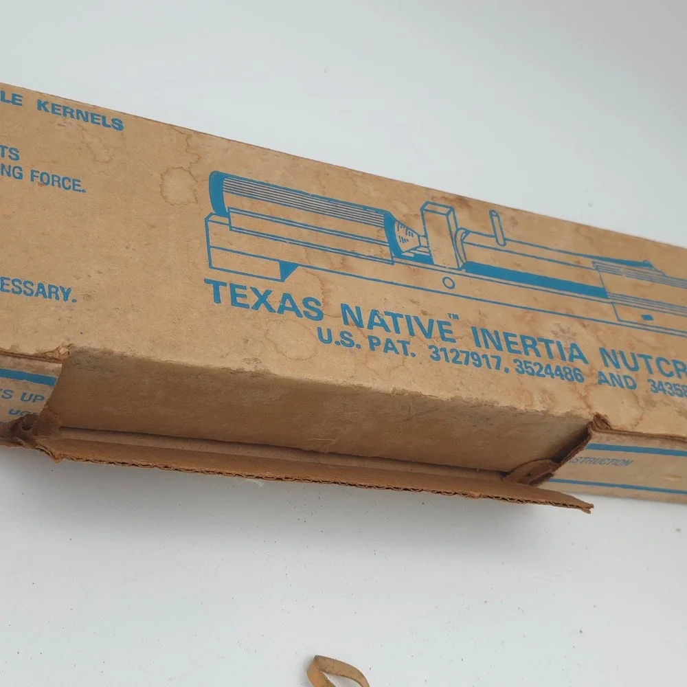 Texas Native Inertia Nutcracker R.P. Industries Wood Vintage Model 7141 USA Tool